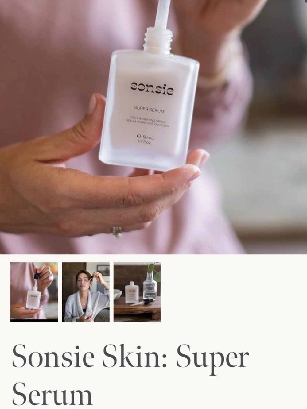 Jilly Box Sonsie Skin Serum